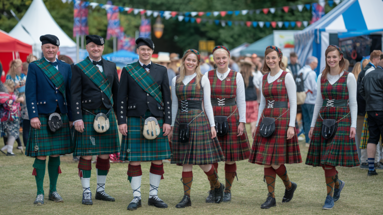 Scottish Tartan Clothing